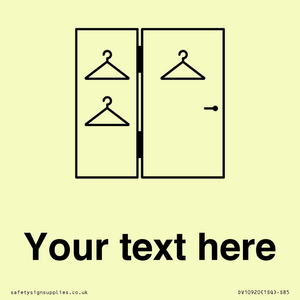 DV10920: Custom information:  Large Changing room