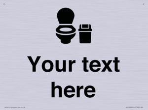 DV10922: Custom information: WC toilet with Sanitary Bin