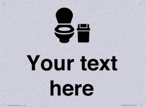 DV10922: Custom information: WC toilet with Sanitary Bin