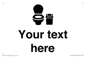 DV10922: Custom information: WC toilet with Sanitary Bin