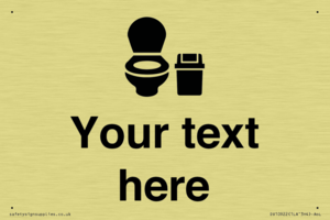 DV10922: Custom information: WC toilet with Sanitary Bin