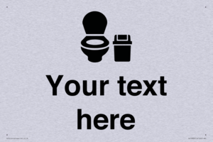 DV10922: Custom information: WC toilet with Sanitary Bin