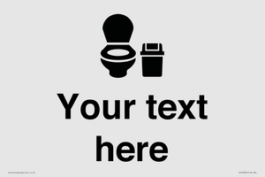 DV10922: Custom information: WC toilet with Sanitary Bin