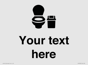 DV10922: Custom information: WC toilet with Sanitary Bin