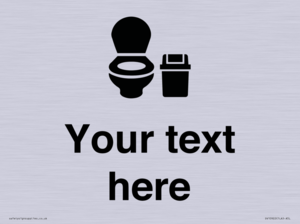 DV10922: Custom information: WC toilet with Sanitary Bin