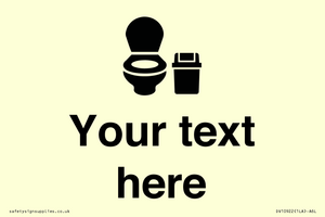 DV10922: Custom information: WC toilet with Sanitary Bin