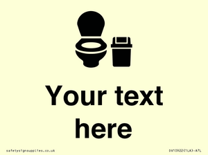 DV10922: Custom information: WC toilet with Sanitary Bin