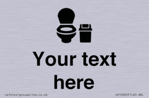 DV10922: Custom information: WC toilet with Sanitary Bin