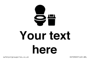 DV10922: Custom information: WC toilet with Sanitary Bin