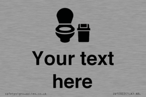 DV10922: Custom information: WC toilet with Sanitary Bin