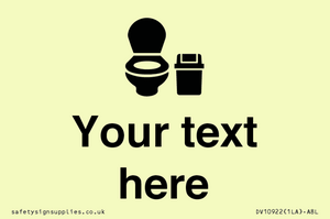 DV10922: Custom information: WC toilet with Sanitary Bin