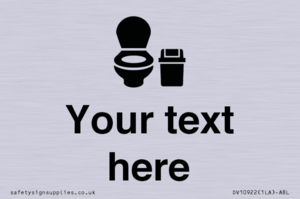 DV10922: Custom information: WC toilet with Sanitary Bin