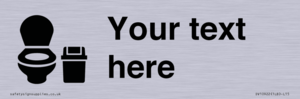 DV10922: Custom information: WC toilet with Sanitary Bin
