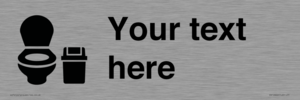 DV10922: Custom information: WC toilet with Sanitary Bin