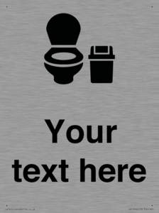 DV10922: Custom information: WC toilet with Sanitary Bin