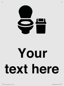 DV10922: Custom information: WC toilet with Sanitary Bin