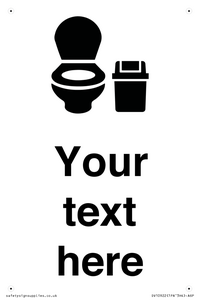 DV10922: Custom information: WC toilet with Sanitary Bin