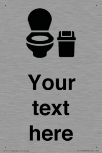 DV10922: Custom information: WC toilet with Sanitary Bin