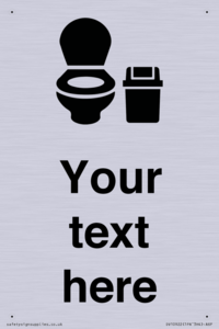 DV10922: Custom information: WC toilet with Sanitary Bin