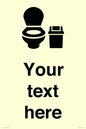 DV10922: Custom information: WC toilet with Sanitary Bin