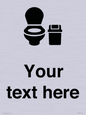 DV10922: Custom information: WC toilet with Sanitary Bin