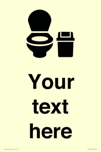 DV10922: Custom information: WC toilet with Sanitary Bin