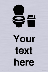 DV10922: Custom information: WC toilet with Sanitary Bin