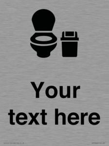 DV10922: Custom information: WC toilet with Sanitary Bin