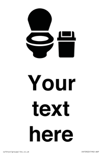 DV10922: Custom information: WC toilet with Sanitary Bin