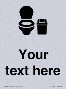 DV10922: Custom information: WC toilet with Sanitary Bin