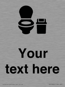 DV10922: Custom information: WC toilet with Sanitary Bin