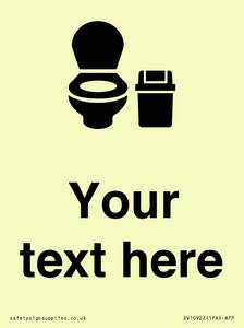 DV10922: Custom information: WC toilet with Sanitary Bin