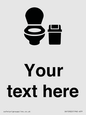 DV10922: Custom information: WC toilet with Sanitary Bin