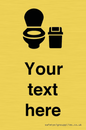 DV10922: Custom information: WC toilet with Sanitary Bin