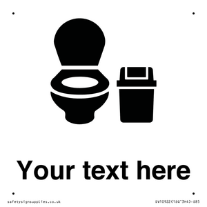 DV10922: Custom information: WC toilet with Sanitary Bin