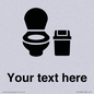 DV10922: Custom information: WC toilet with Sanitary Bin