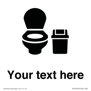 DV10922: Custom information: WC toilet with Sanitary Bin