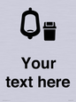 DV10924: Custom information: Urinal toilet with Sanitary Bin