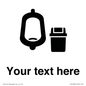 DV10924: Custom information: Urinal toilet with Sanitary Bin
