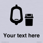 DV10924: Custom information: Urinal toilet with Sanitary Bin