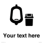 DV10924: Custom information: Urinal toilet with Sanitary Bin