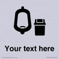 DV10924: Custom information: Urinal toilet with Sanitary Bin