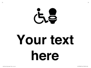 DV10926: Custom information: Accessible Toilet RtL