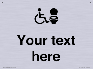 DV10926: Custom information: Accessible Toilet RtL