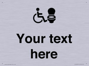 DV10926: Custom information: Accessible Toilet RtL