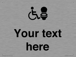 DV10926: Custom information: Accessible Toilet RtL