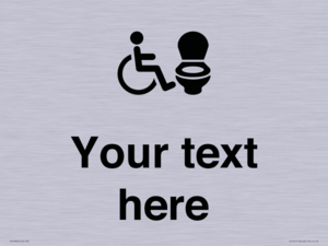 DV10926: Custom information: Accessible Toilet RtL