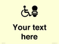 DV10926: Custom information: Accessible Toilet RtL
