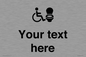 DV10926: Custom information: Accessible Toilet RtL