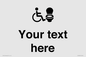 DV10926: Custom information: Accessible Toilet RtL